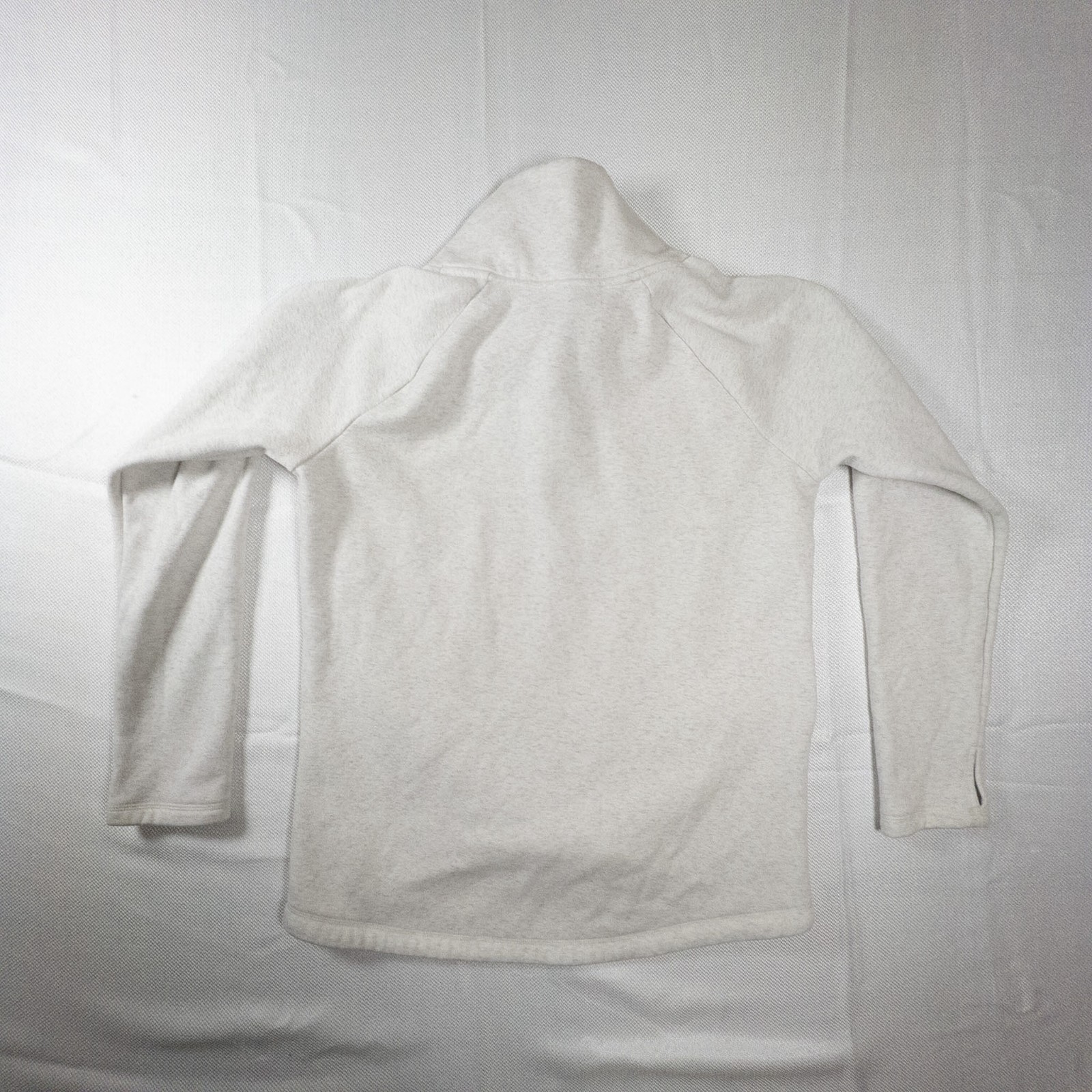 Athleta Cozy Karma Side Zip Funnel Neck Pullover Sweatshirt Size Small Oat