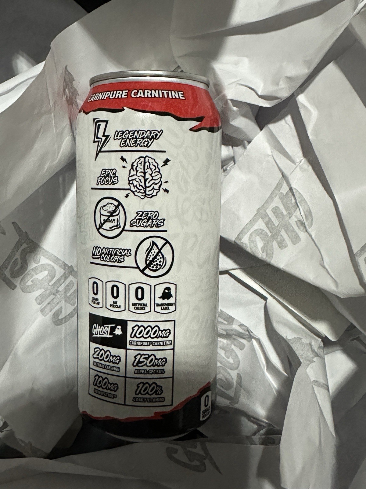 Extremely Rare Limited Edition Ghost Original Energy Drink Black Friday Sold Out