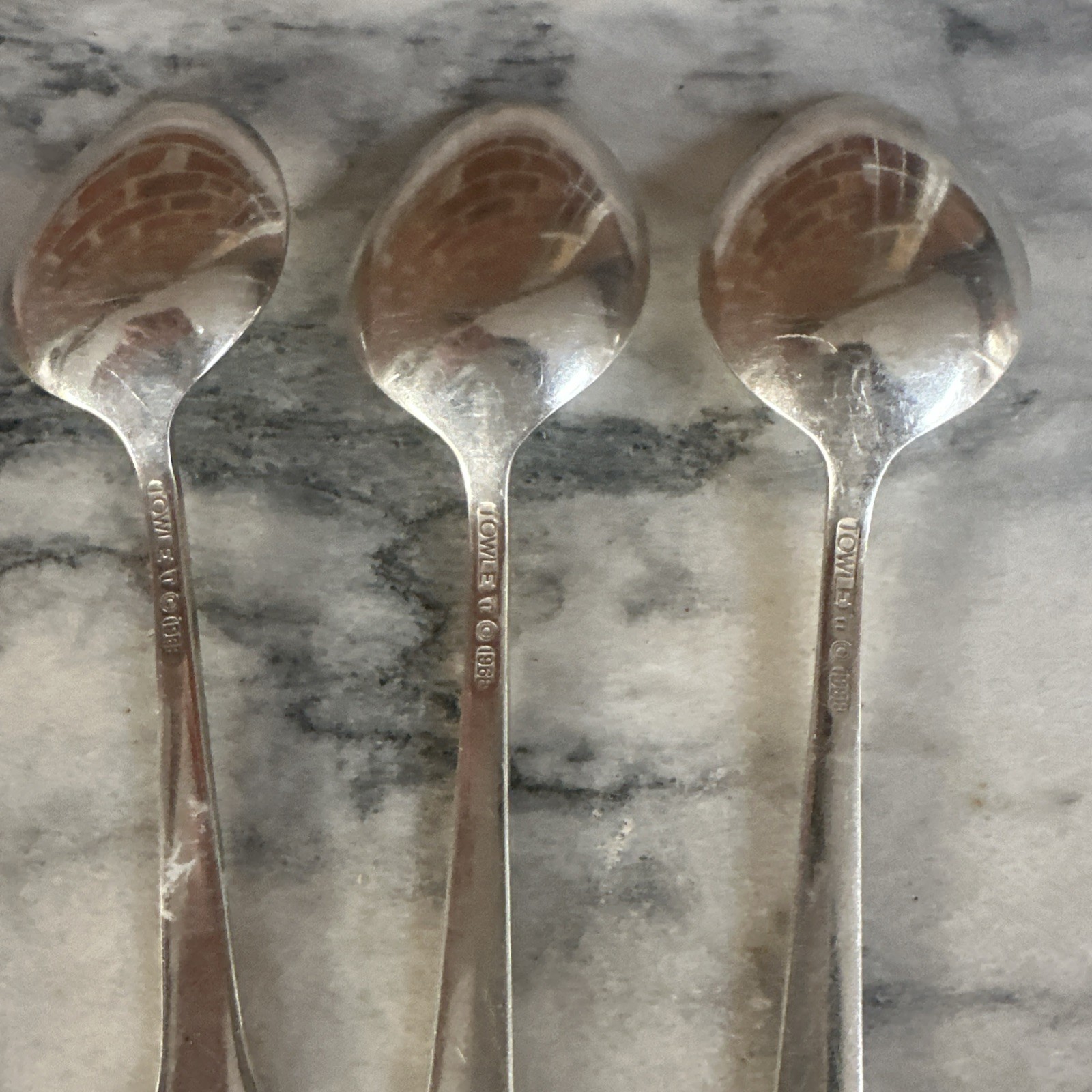 VTG Set Of 9 Towle Segovia Silverplate Flatware 1968-1970