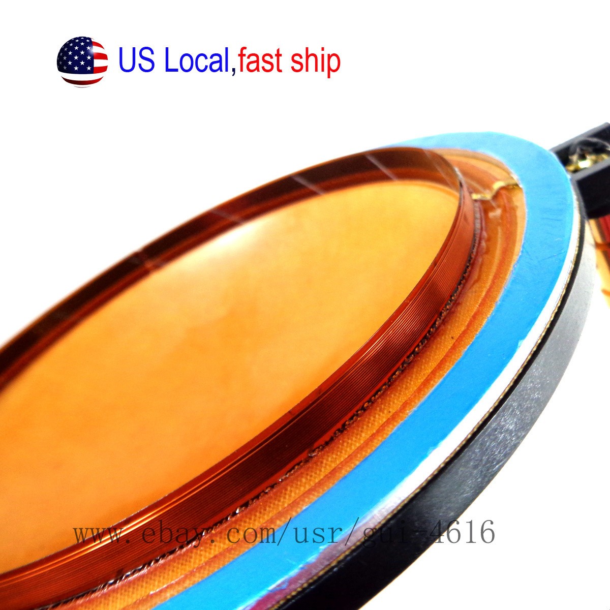 4PCS Diaphragm For PRV D4400Ph, D4400Ph-Nd and D4260Ph 8 Ohm US Local