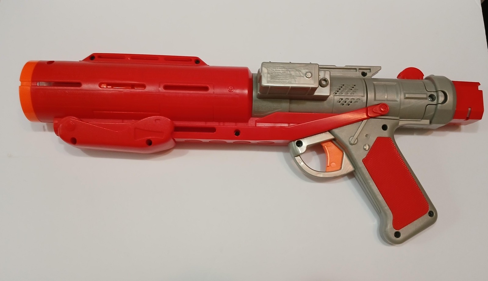 Disney Star Wars Red Gray Light Up Blaster Toy Gun Space Weapon Kids Roleplay