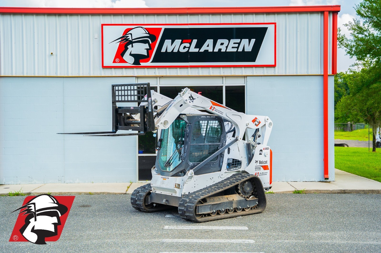 Pair Forklift Forks 1.57"x4"x48" Class 2A Fork 5,500 Lbs Cap *Frame Not Included