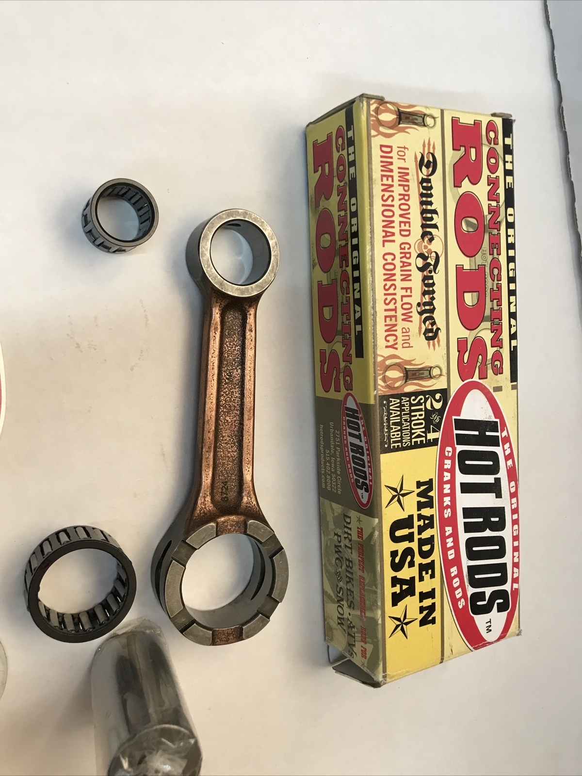 Hot Rods Connecting Rod Kit ktm 105 SX 2003-2012 85 SX crank bearing crankshaft