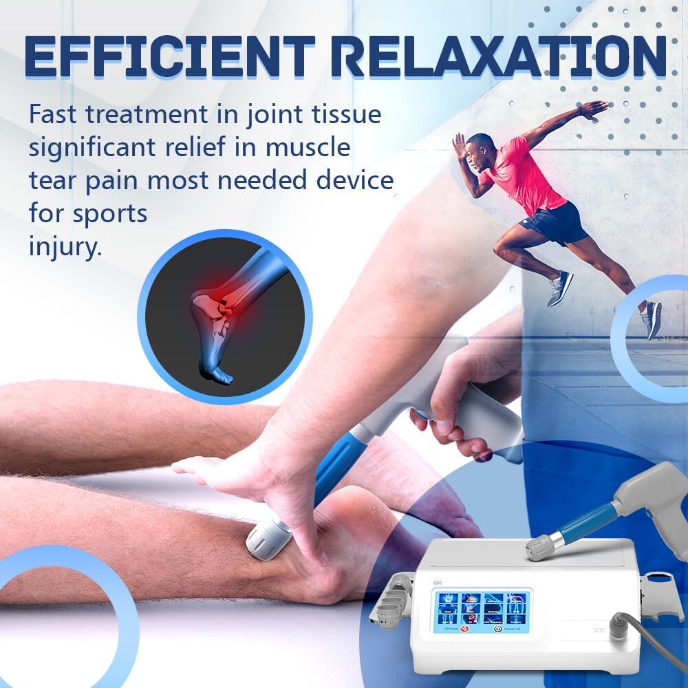 Kalecope Pneumatic ED Shockwave Therapy Machine Muscle Joint Pain Relief Massage