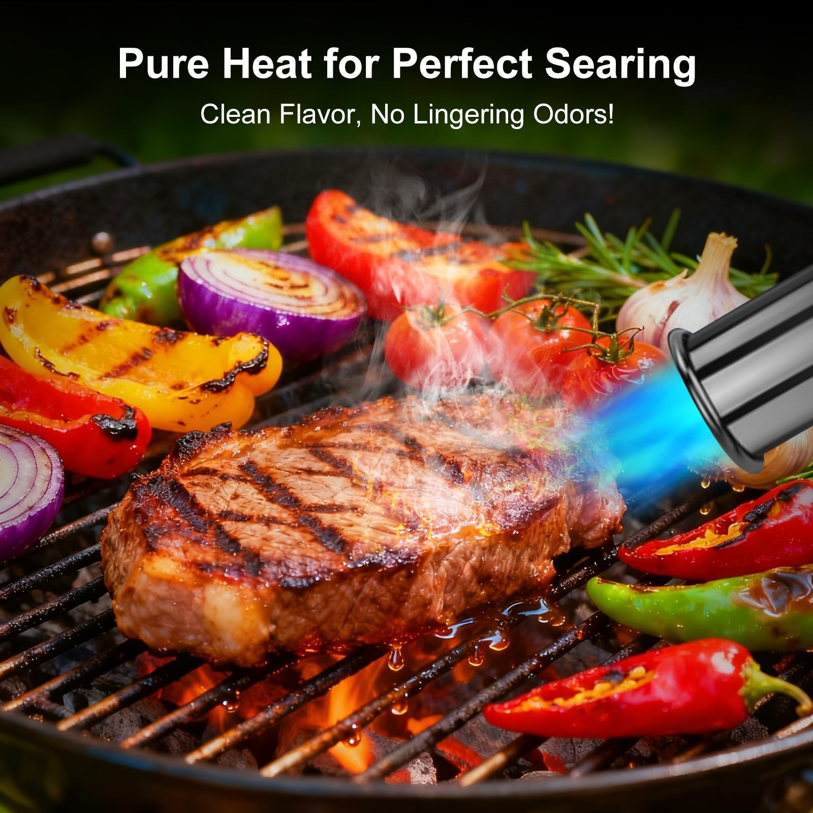 Powerful Grill & Cooking Propane Torch, flame thrower gun, Kitchen Cooking To...