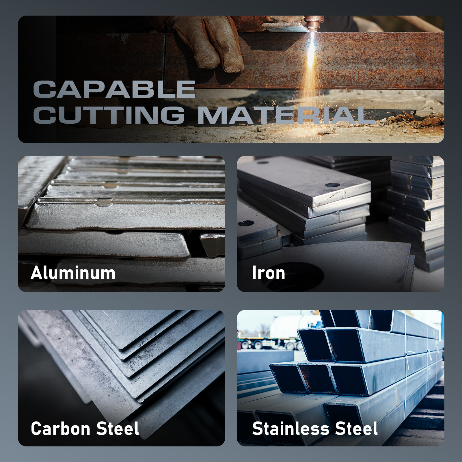 Plasma Cutter Machine 50A Non High Frequency Non-Touch Pilot Arc 110/220V