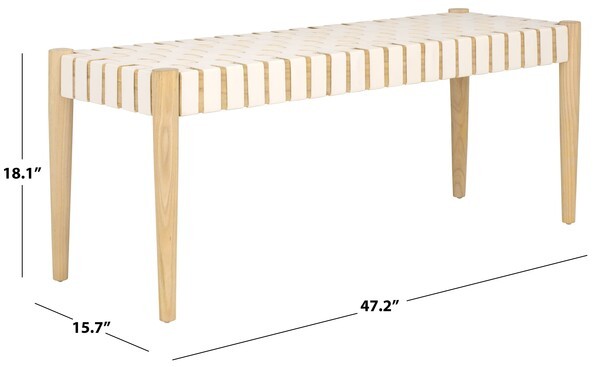 Safavieh AMALIA BENCH, Reduced Price 2172784942 BCH1001B