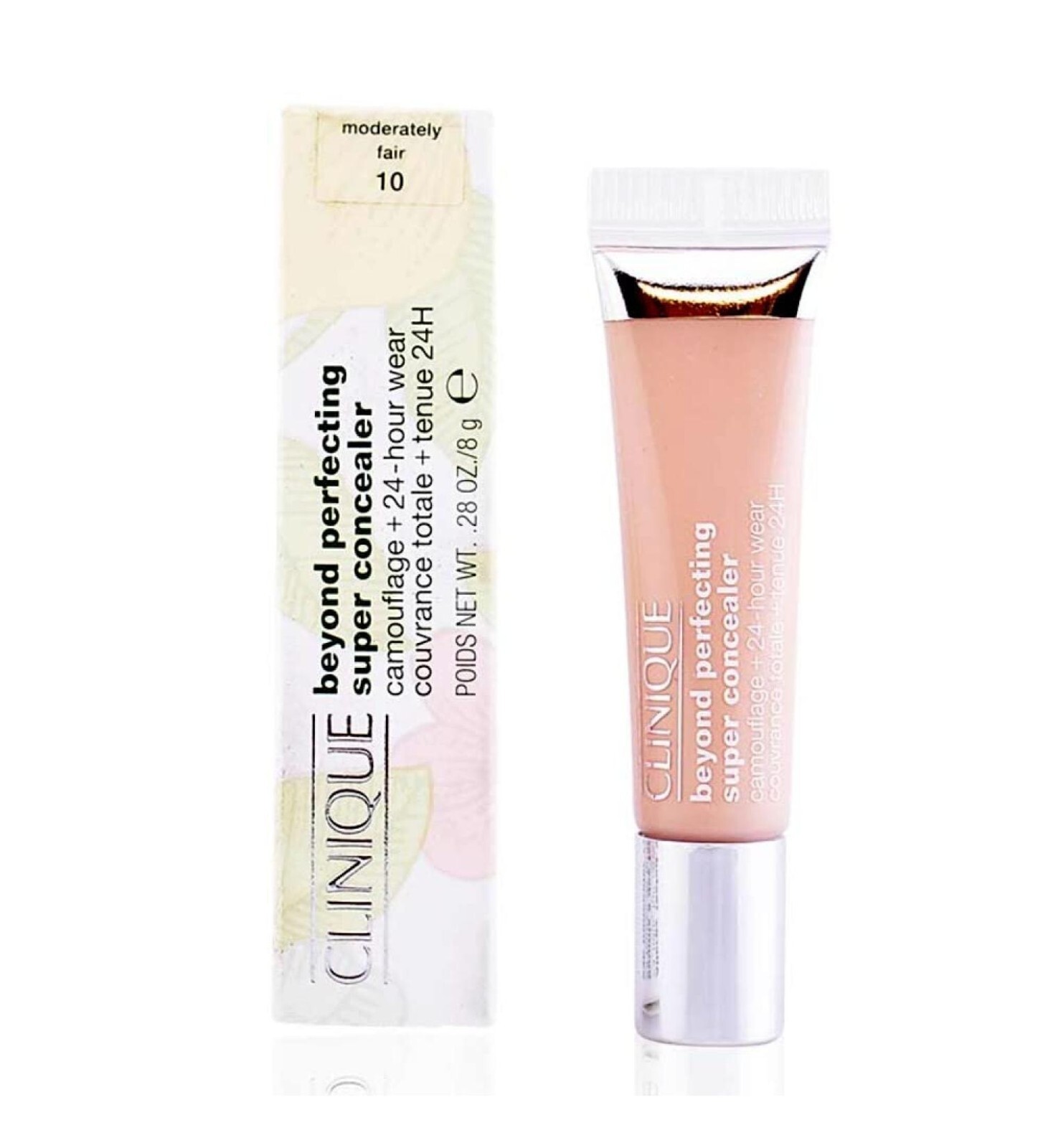 CLINIQUE BEYOND PERFECTING SUPER CONCEALER CAMOUFLAGE 24HR WEAR .28 OZ / 8 G NIB