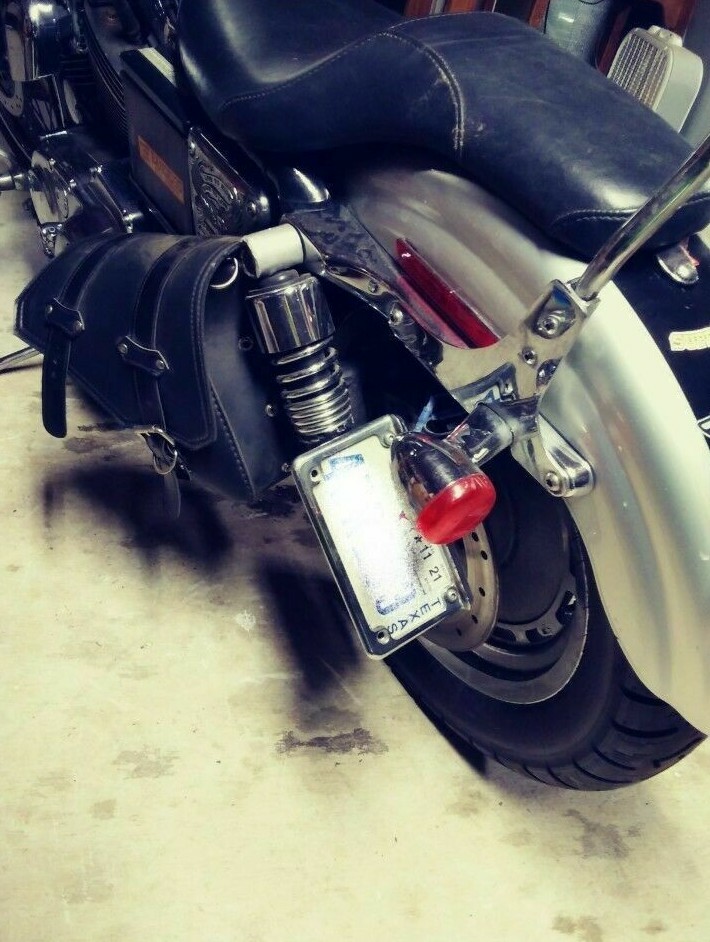 License Plate Relocation Bracket for HARLEY-DAVIDSON SPORTSTER 1200 883 1100 S