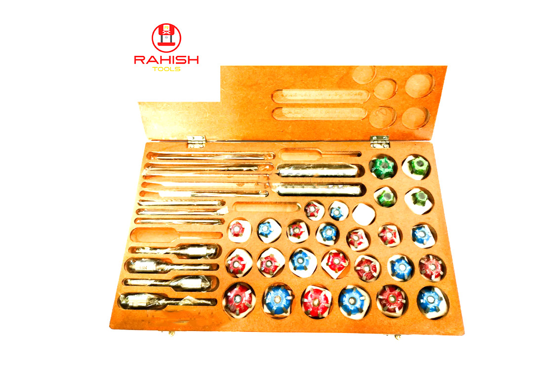 Valve Carbide Seat Tipped Cutter Set 39 pcs For Vintage & Modern Car & Bikes USA