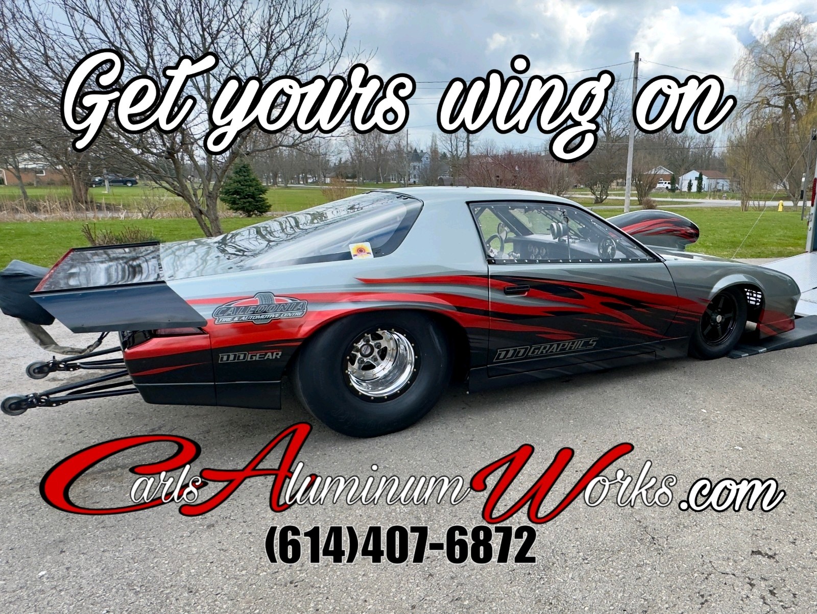 Camaro Wing Chevy 82-92 black, brushed, satin, polished anodized aluminum