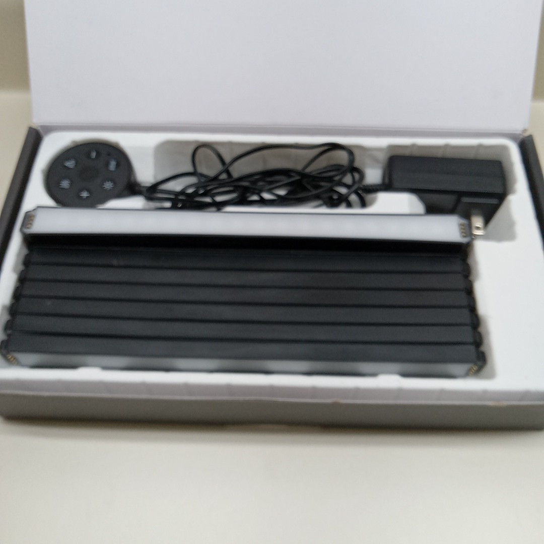 Smart LED Wall Lights Music Sync Voice Control RGB Light Bar 9 Pcs Black.....289