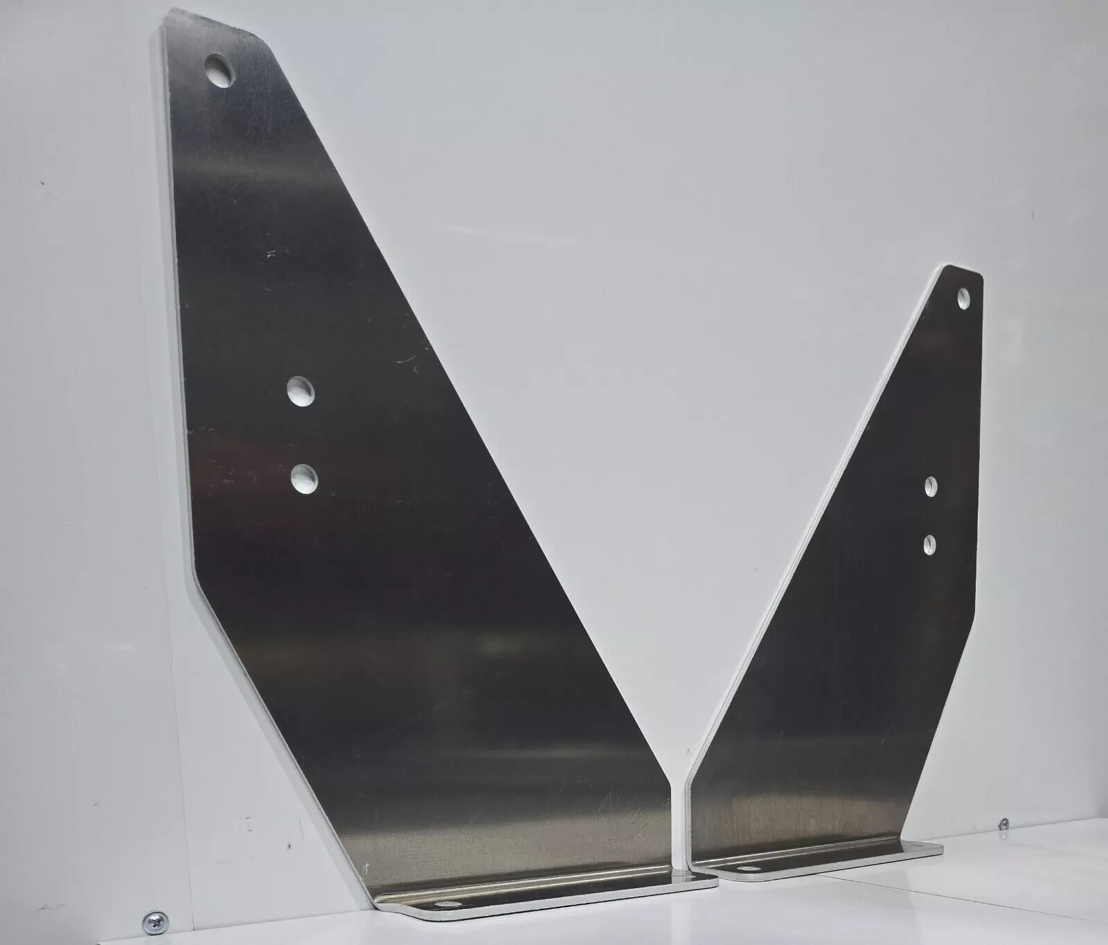 *NEW* KENWORTH DPF Box Step Brackets - 1 Pair Aluminum