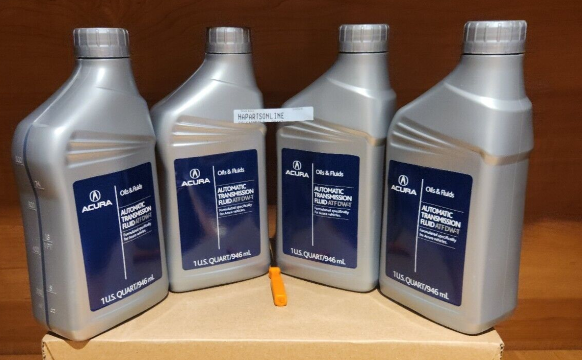 4 QTS ATF DW-1 Genuine OEM Honda Automatic Transmission Fluid ACURA SEALED NEW