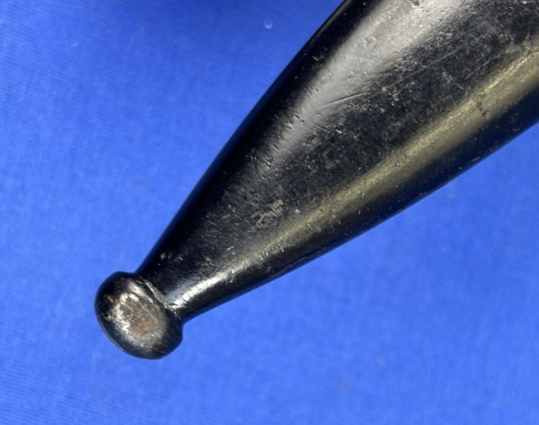 Vintage 1940 German WWII E. Pack & Sohn Bayonet & Scabbard Matching Number Frog