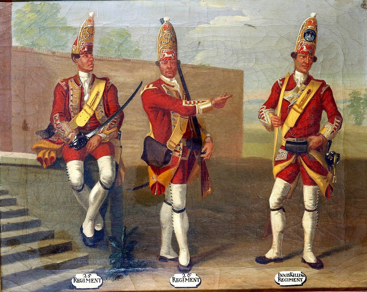 French & Indian War British "Battalion Box" - Cartridge Box with Sling