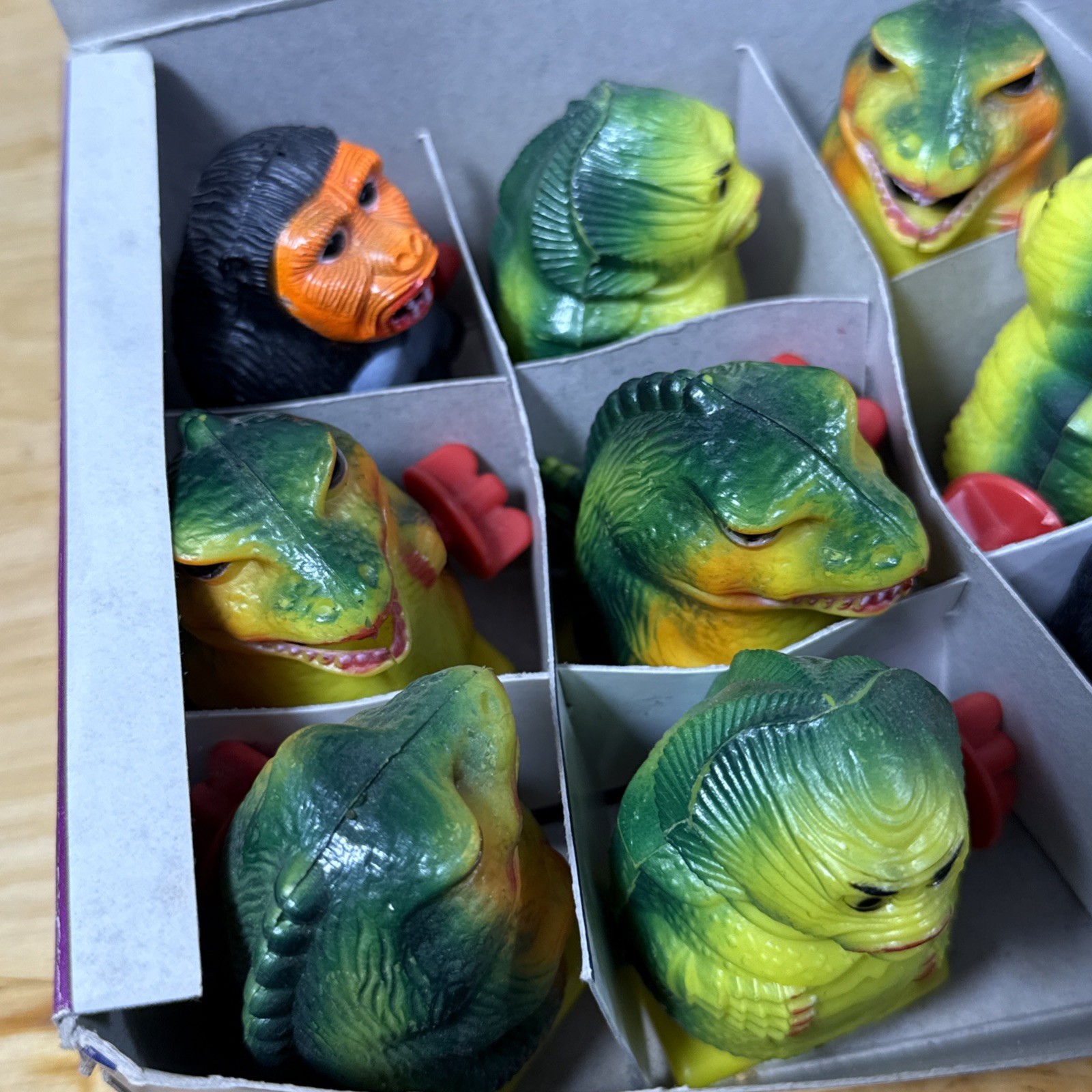 Vintage Wind up Sparking Super Monsters Little Walkers Full Case New Old Stock!!