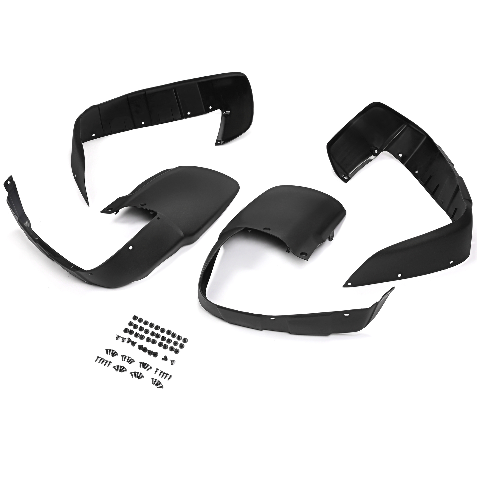 Black Fender Flaps Mud Splash Guards For Honda FourTrax TRX300 TRX 300 FW 96-00