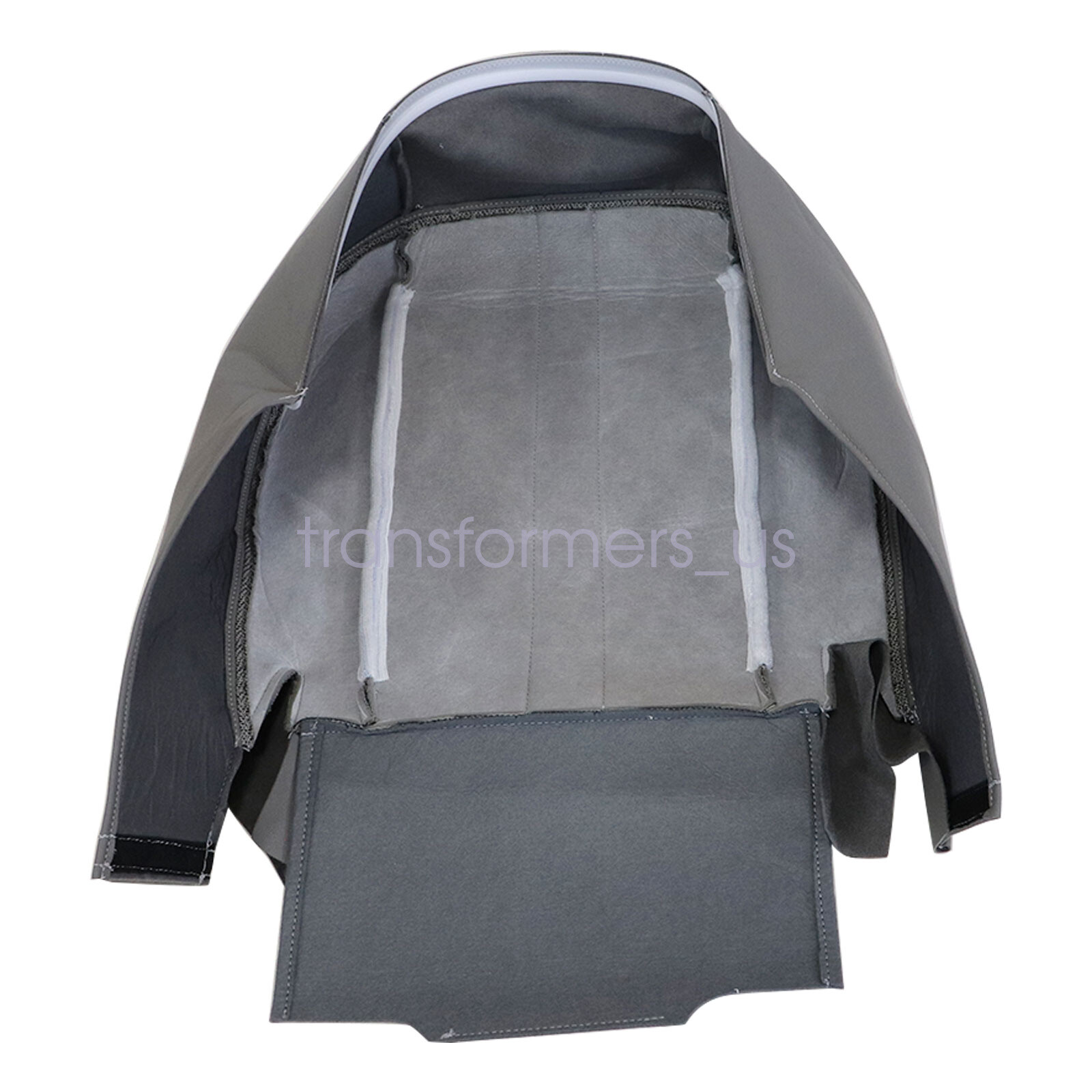 For 2003-2014 Chevy Express Driver & Passenger Cloth Seat Cover & Foam Cushion