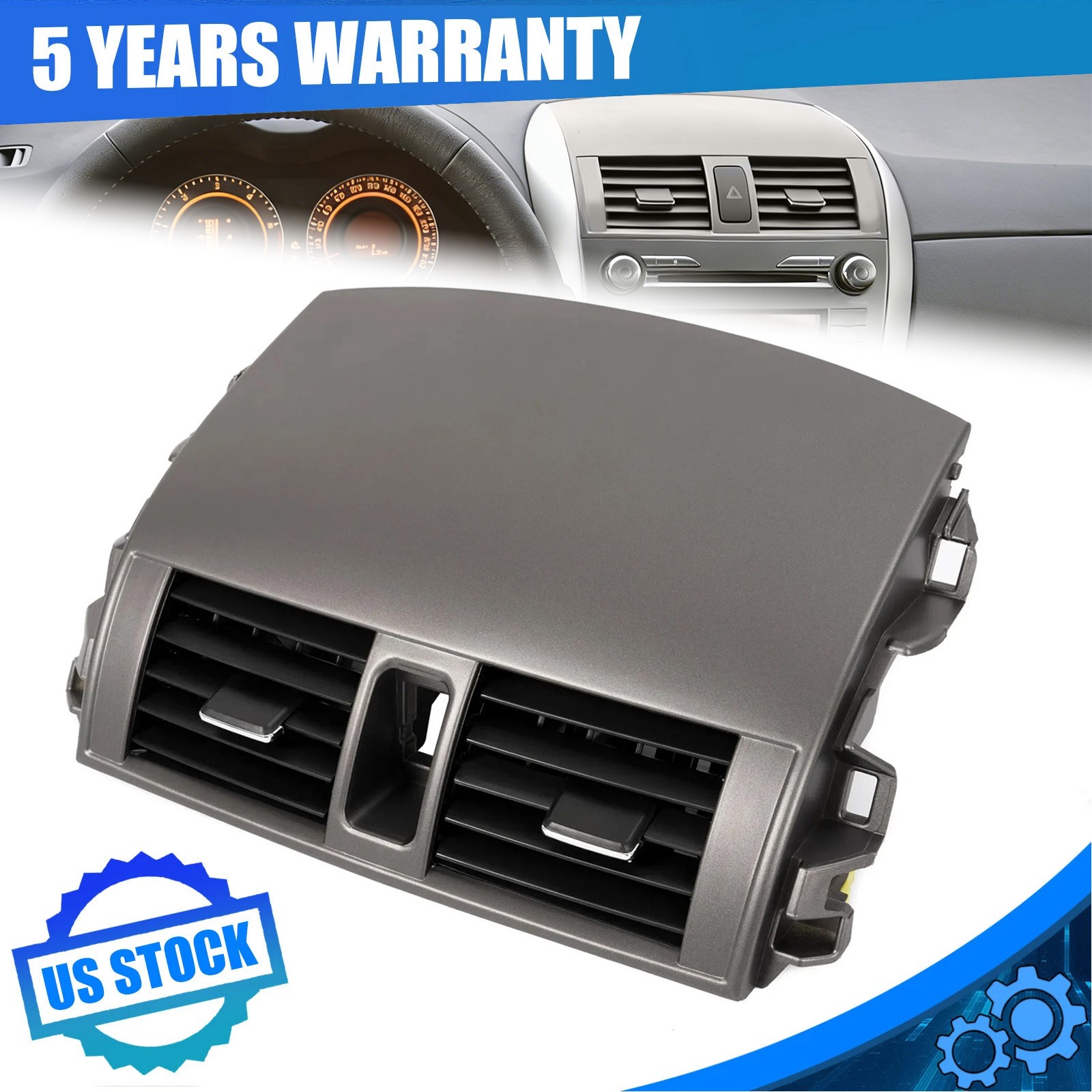 Center Dash Board A/C Outlet Air Vent Panel For Toyota Corolla 08-13 #5567002160