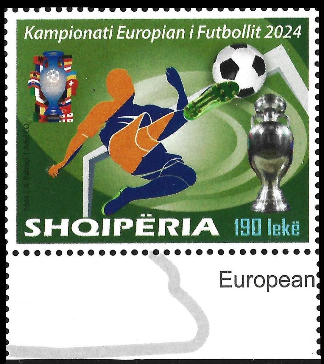 Albania 2024 - Germany "European Football Championship"  MNH