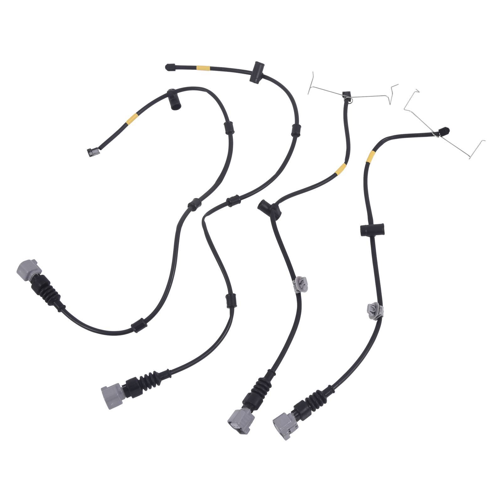 4Pcs Front Rear LH RH Brake Pad Wear Sensor Fits Lexus LS460 09-17 LS600h 10-16