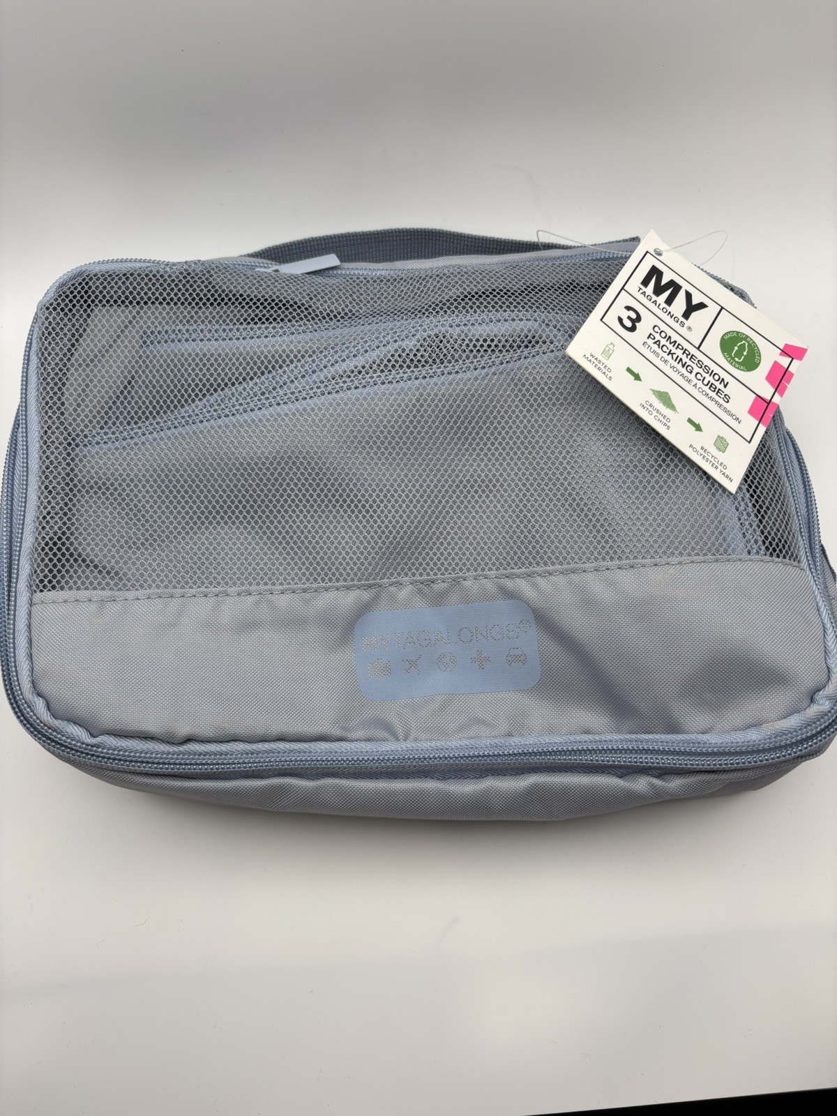 My Tagalongs Set Of 3 Compression Packing Cubes Travel Set New with Tag