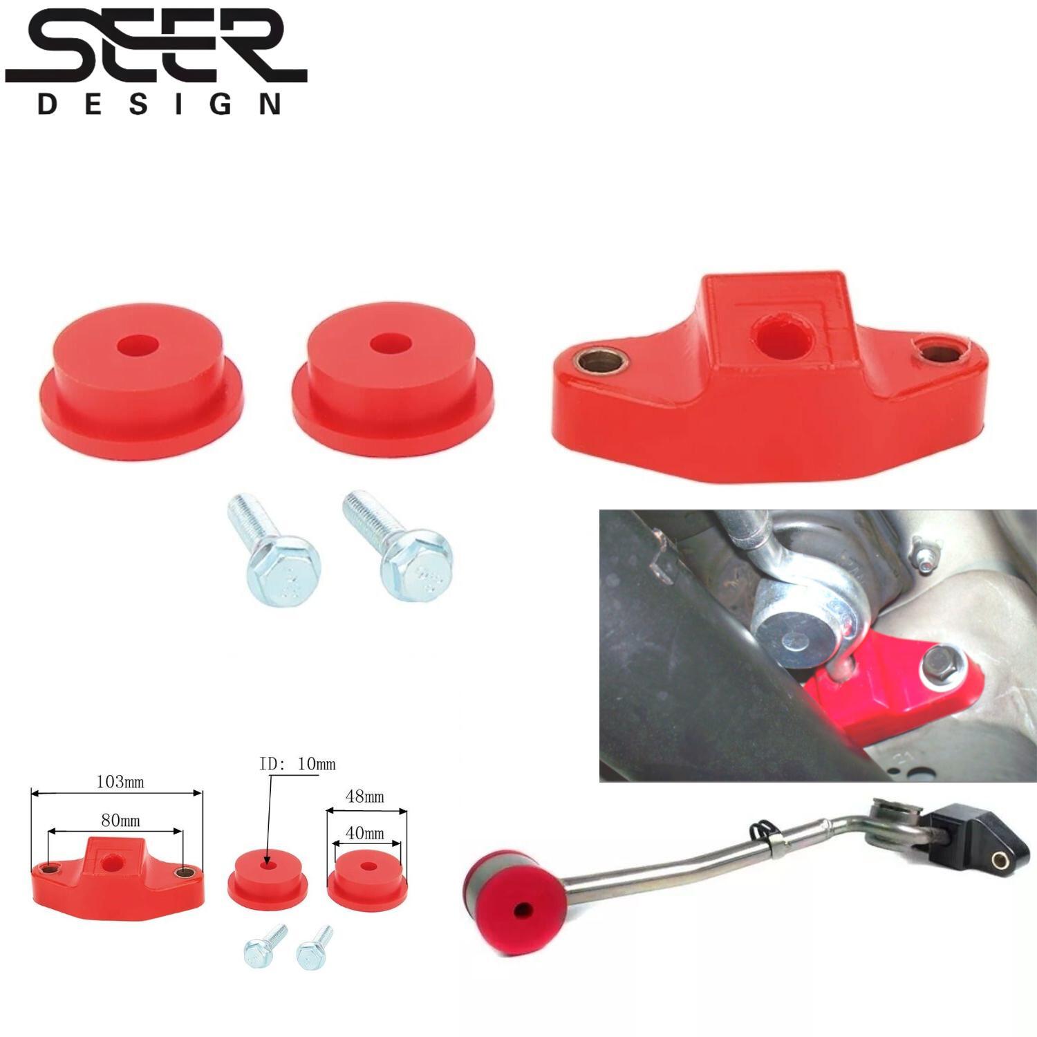5-Speed Rear + Front Manual Shifter Stabilizer Bushings For Subaru Impreza WRX