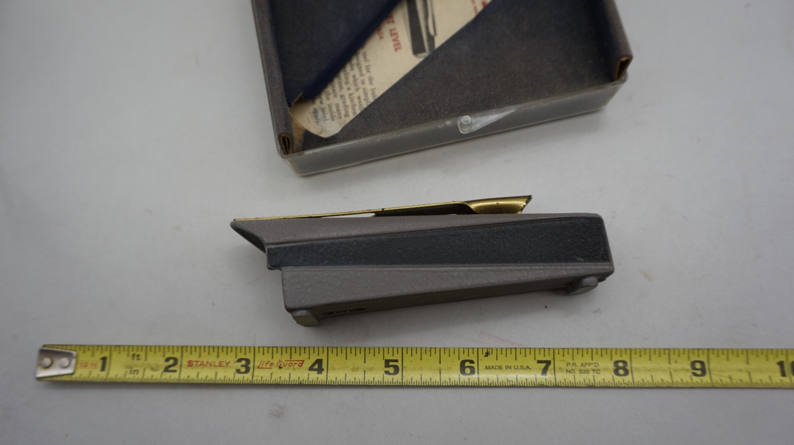 Craftsman Pocket Level No 4624 Box & Paperwork Made In USA free ship USA