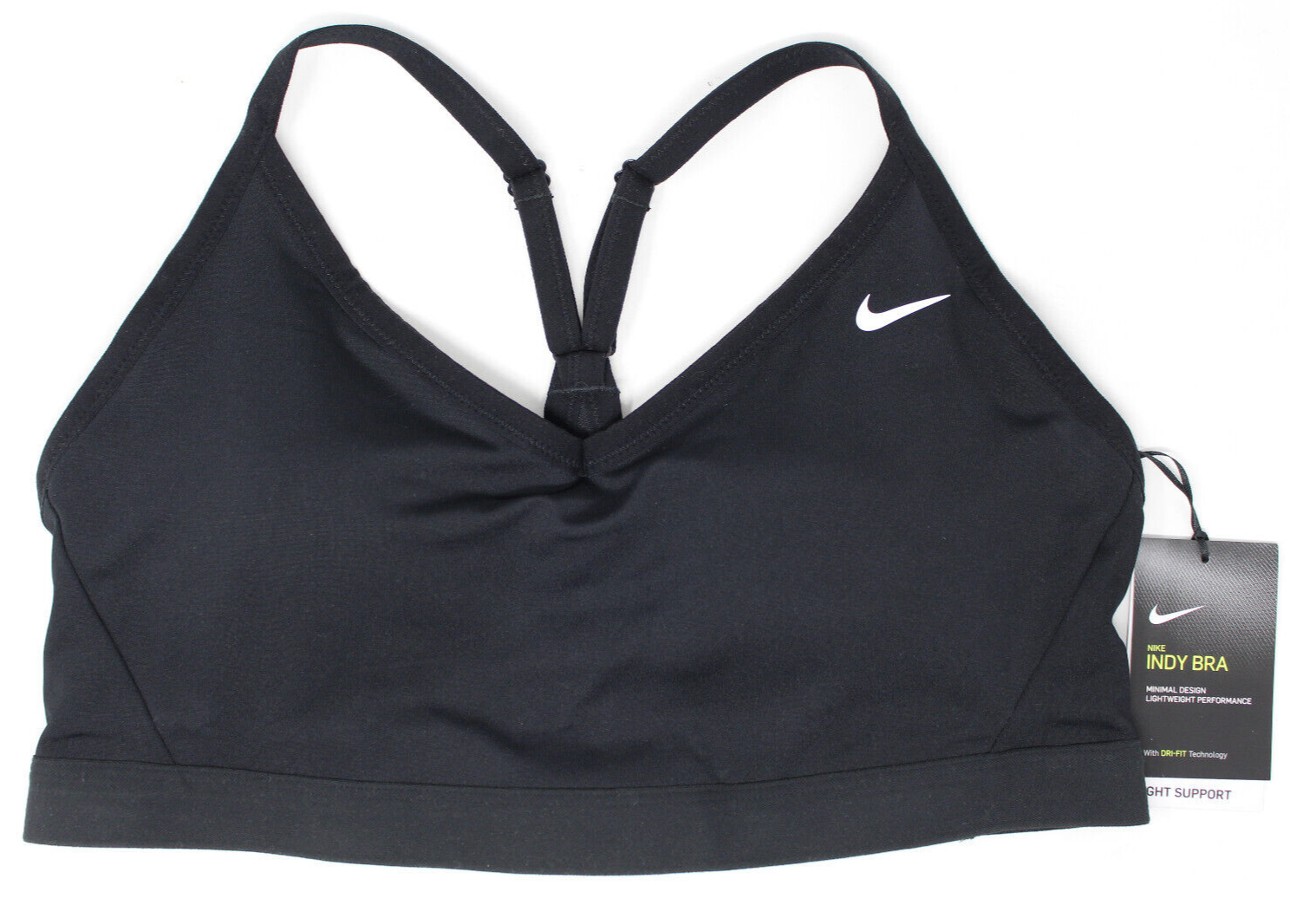 Nike Women's Indy Bra-Black 878614-011 SZ XL NWT