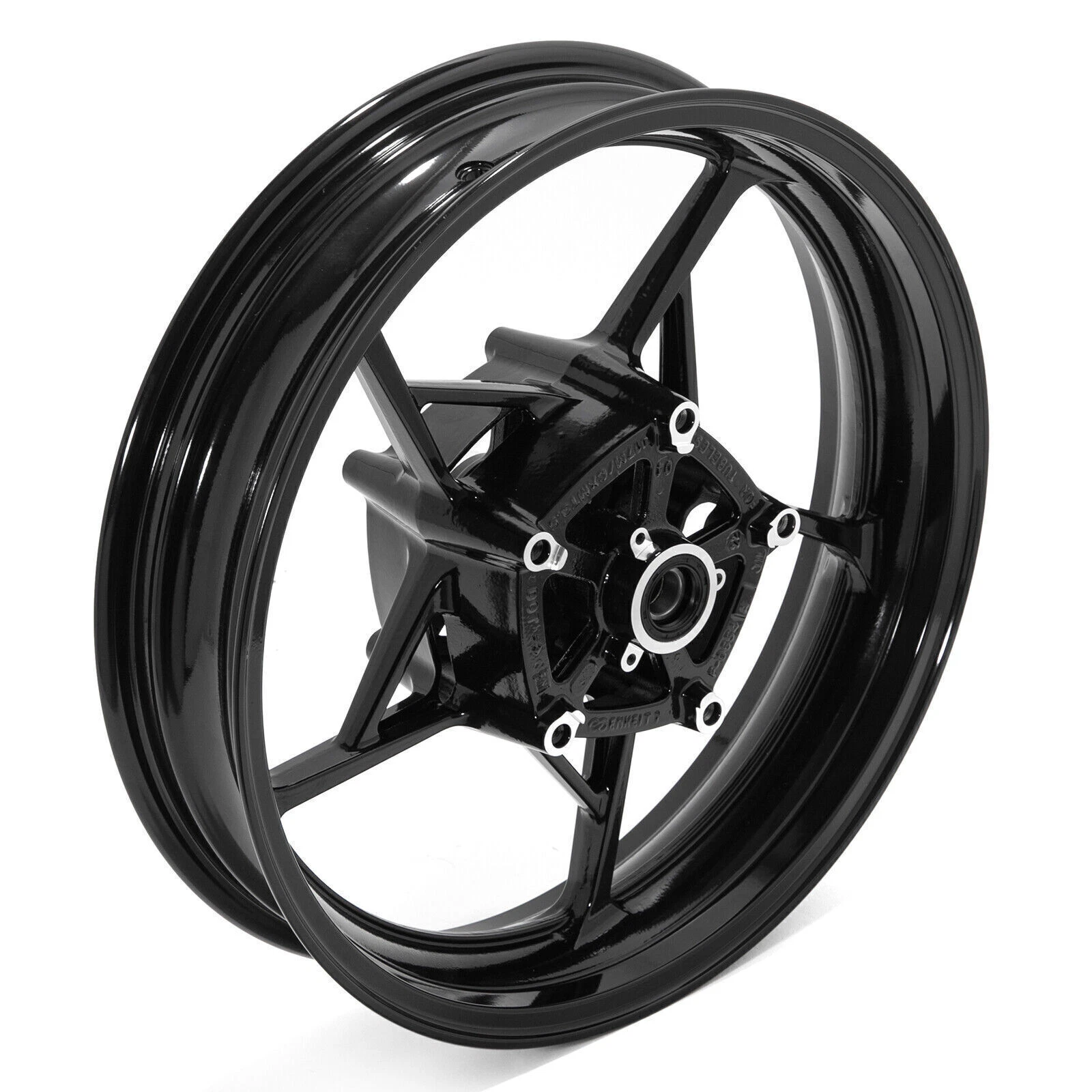 17"x3.5" Gloss Black Front Wheel Rim For Kawasaki Z900 Z650 Ninja 650 17-24
