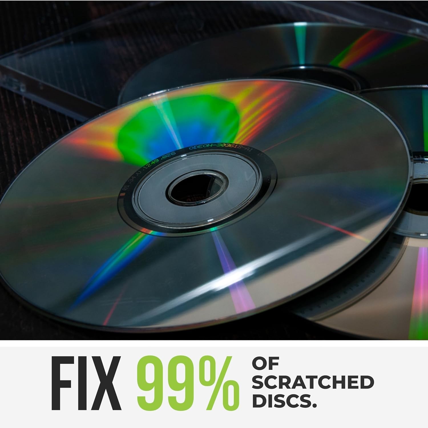 Aleratec Motorized CD/DVD Disc Repair Cleaner Scratch Remover System w/ Solution