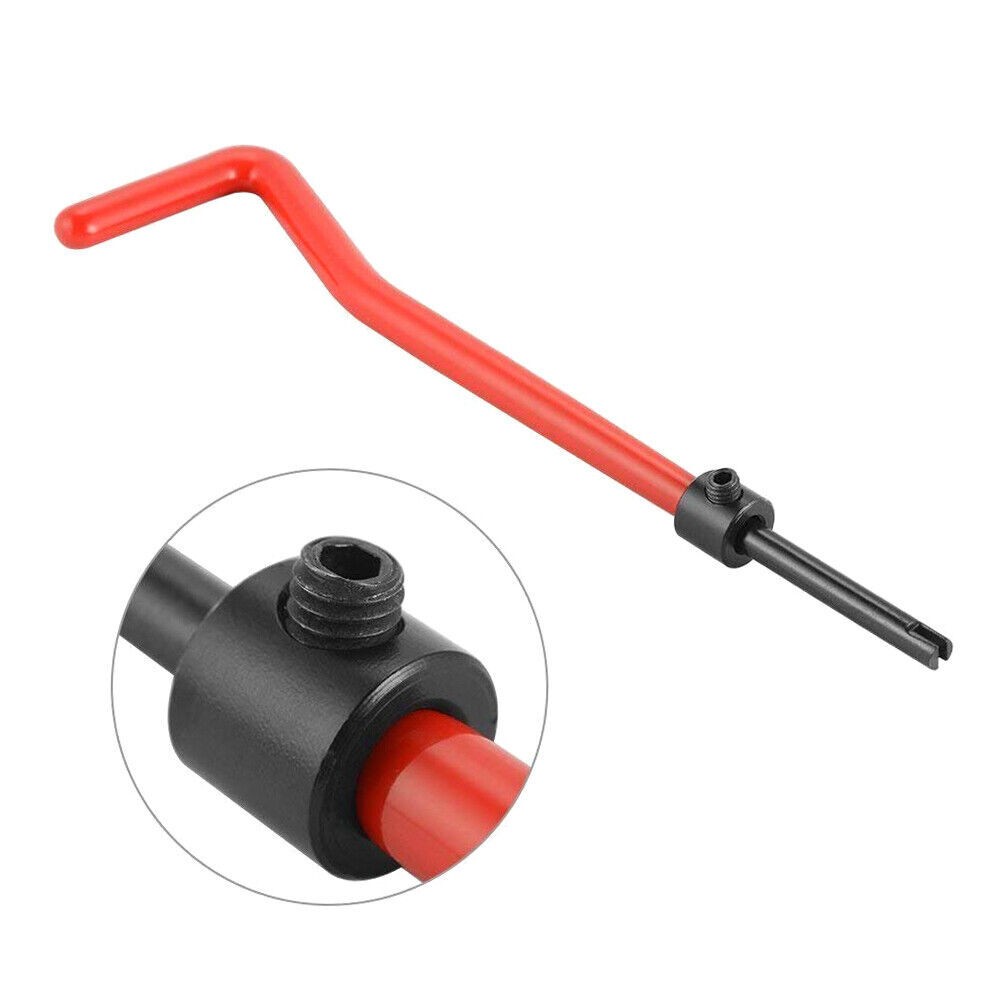 15PC M8 x 1.25 Metric Thread Repair Install Tool Insert Kit M8 Helicoil Coil US