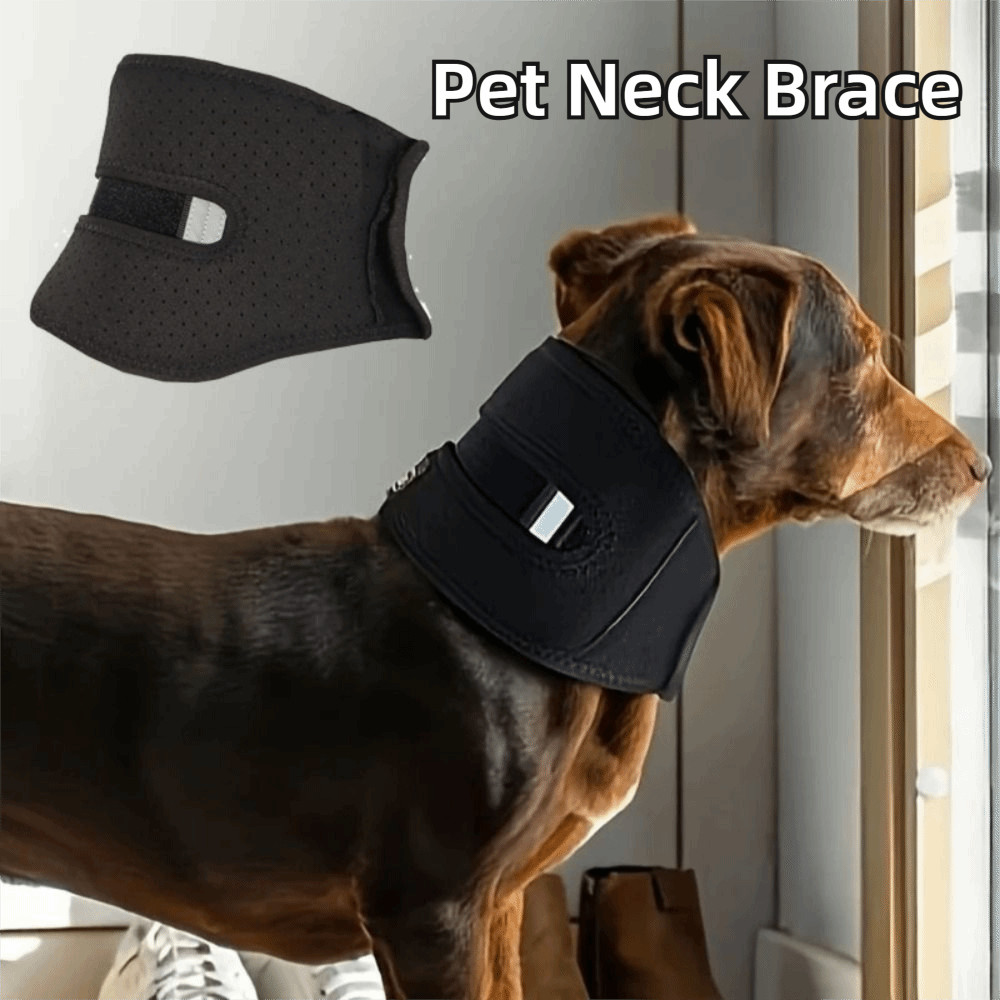 Dog Cervical Collar Neck Brace Supports Cervical Vertebral Sprains Neck Brace