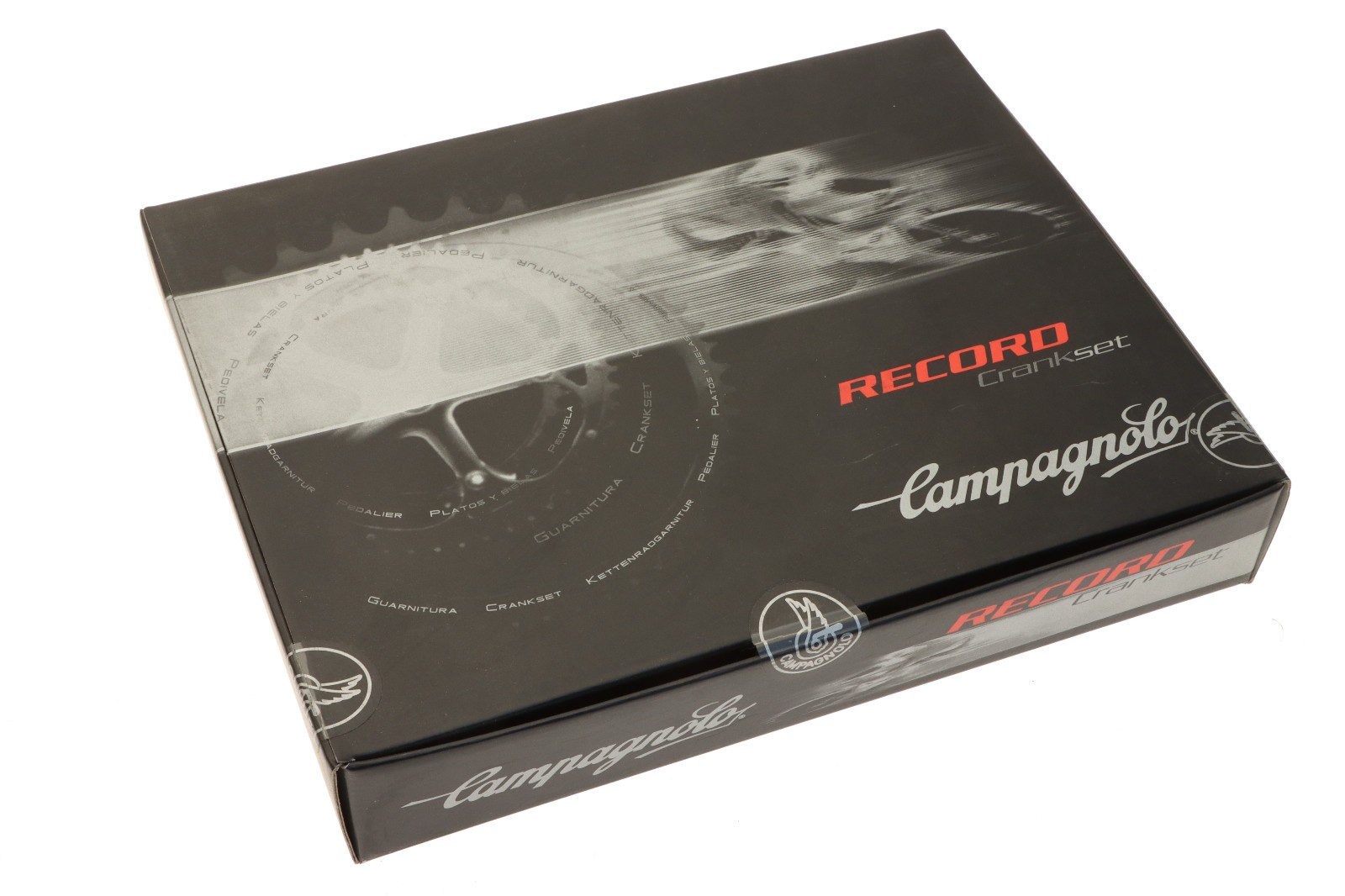 Campagnolo Record Carbon Compact Crankset 10s 50/34 172.5mm Square Taper NOS NEW