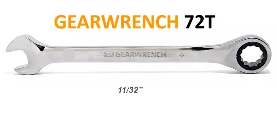 NEW GearWrench Ratcheting Wrench 12 Point-72 Tooth-Metric & SAE (You Pick Size)