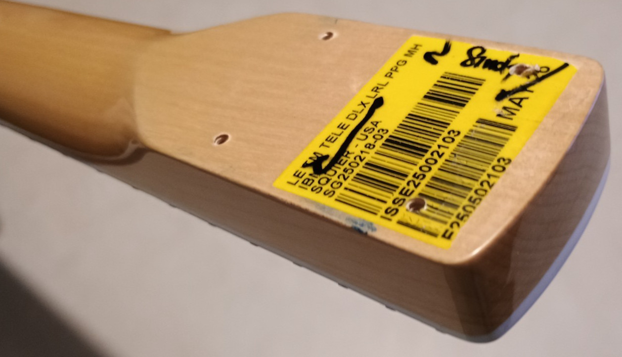 FENDER Squier Paranormal Troublemaker Telecaster Deluxe Neck Laurel Ice Blue