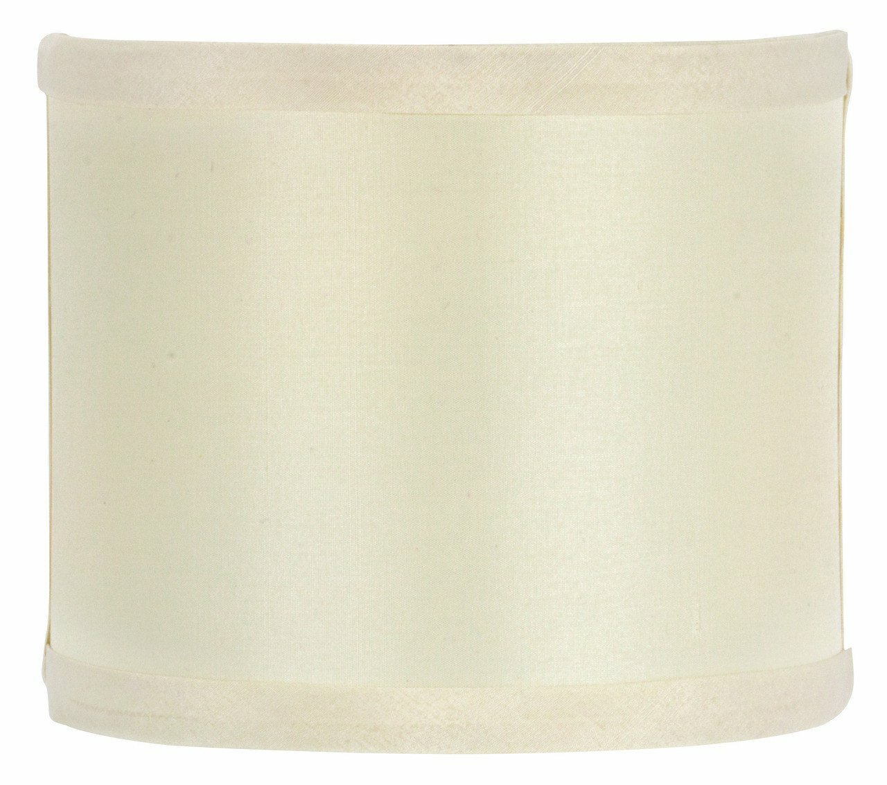 Eggshell Silk 6 Inch Wall Sconce Shield Lamp Half Shade