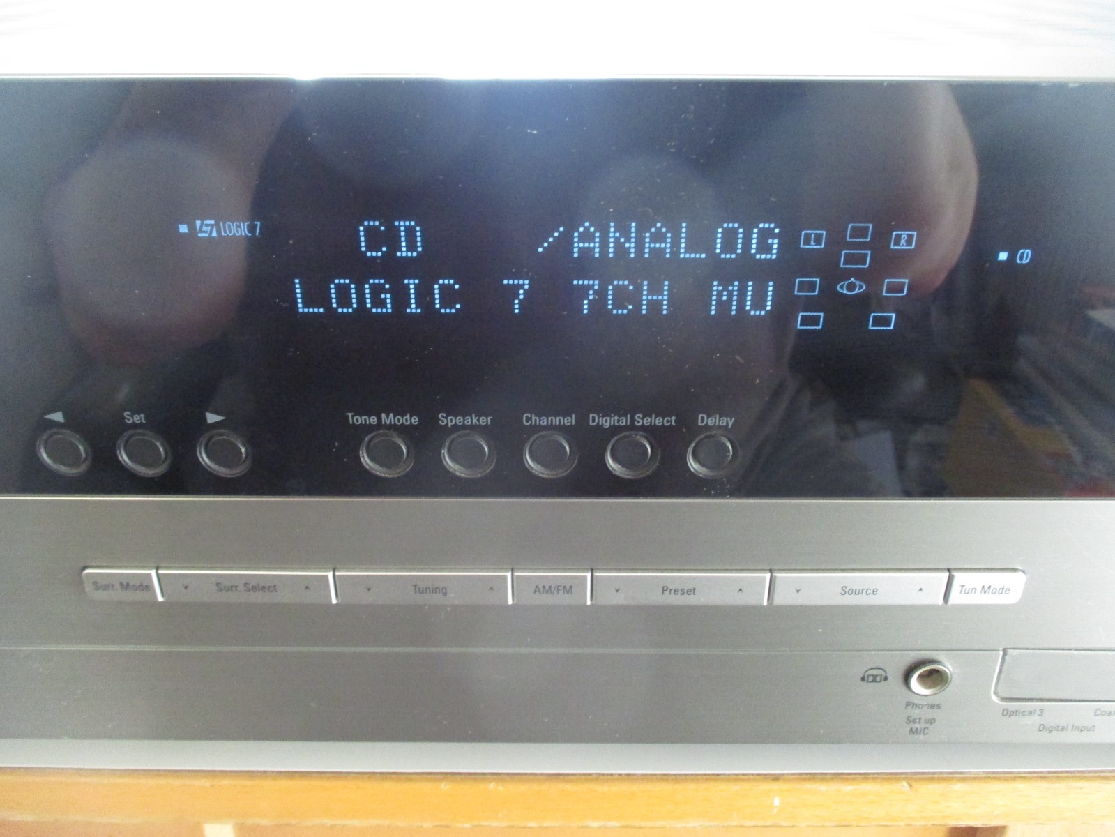 Harman Kardon AVR 247 7.1 Channel HDMI Home Theater Receiver; No Remote