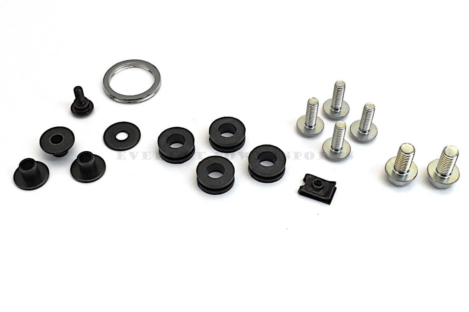 Under Cowl Fairing & Mount Kit Grom 125 2022-2025 Matte Black OEM Belly Pan#E303