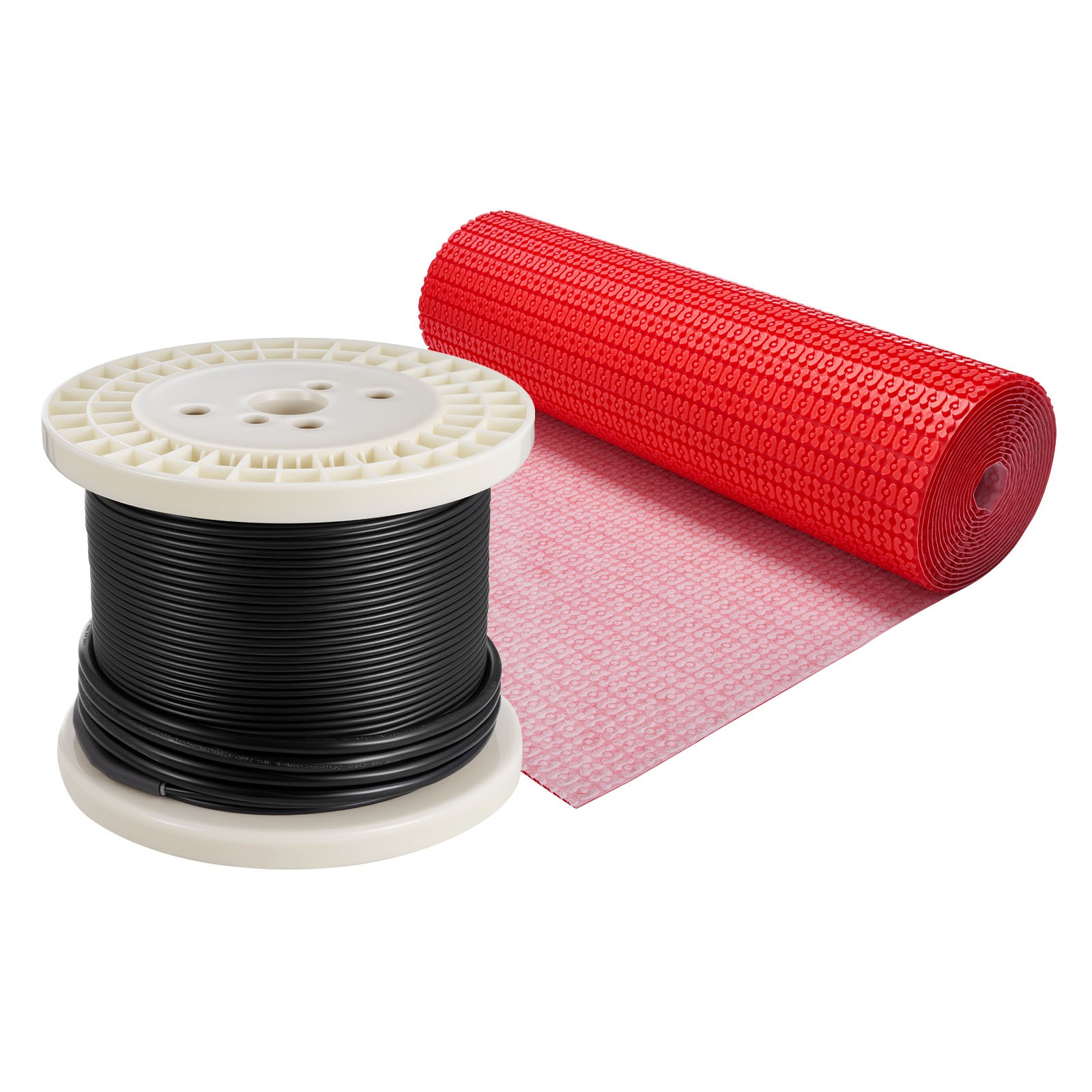 120 sqft Floor Heating Mat 120V Radiant Heated System with Alarm