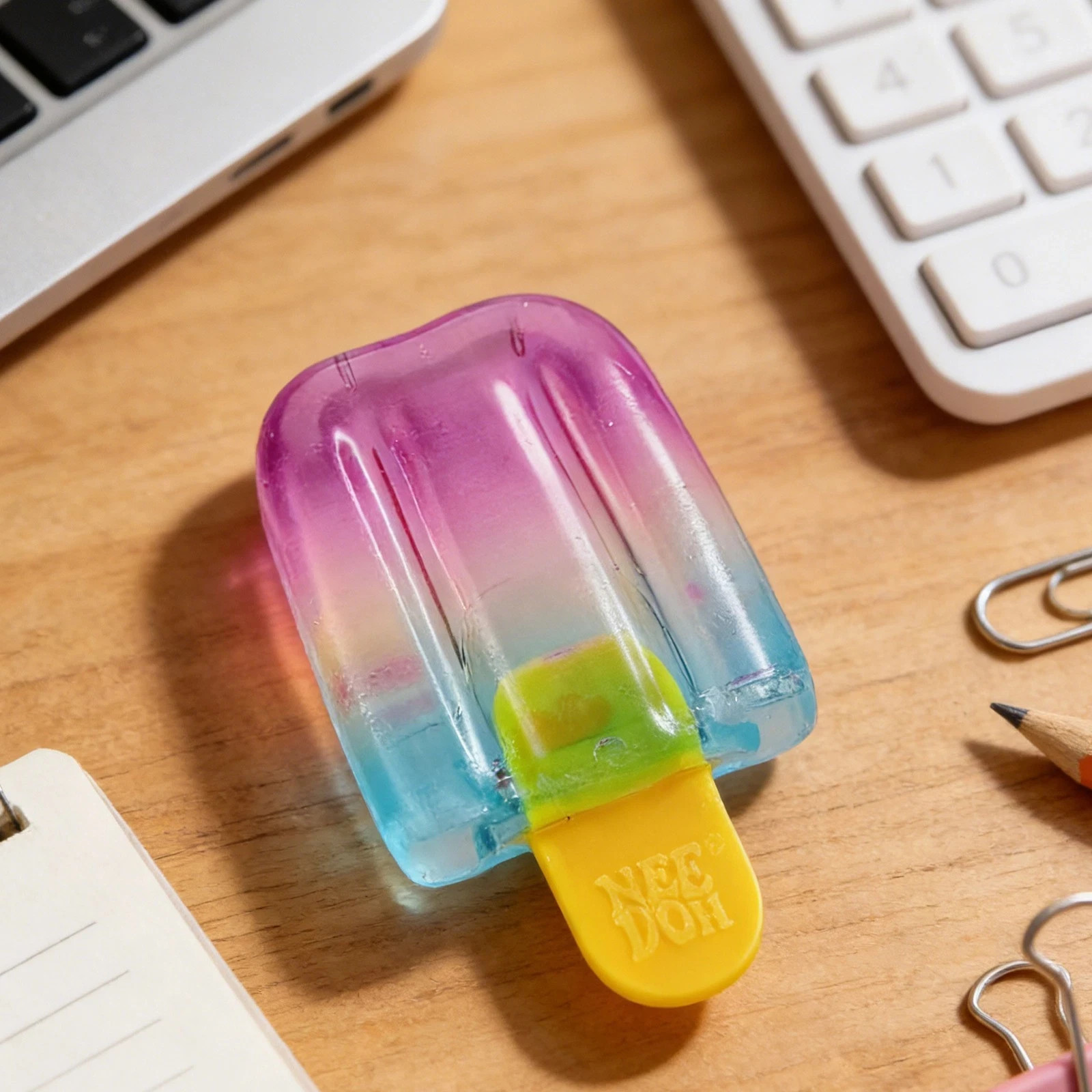 Nee Doh Ice Cream Nice-Sicle Squeezable Stress Reliever Sensory Toy