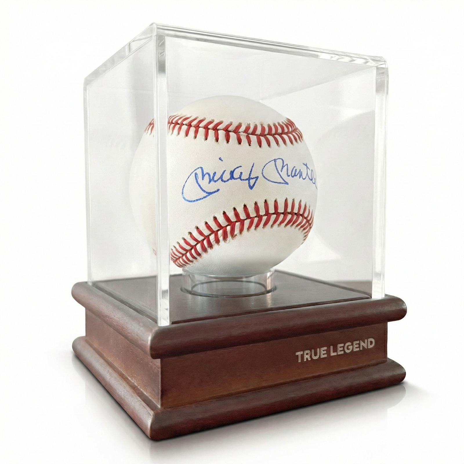 True Legend Baseball Display Case, 95%+ UV Protection, Premium Baseball Holder