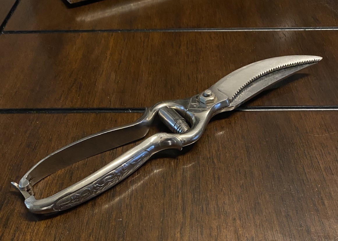 *Rare* Antique S. R. Droescher SRD Germany/Solingen 10” Steel Secateur Pruner