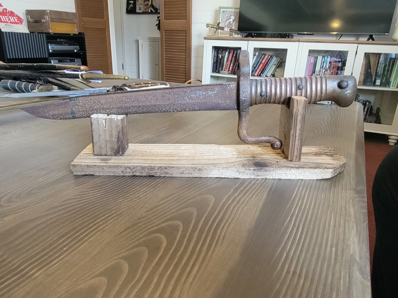 Modified M. 1866, French, Chassepot Bayonet Fighting Knife