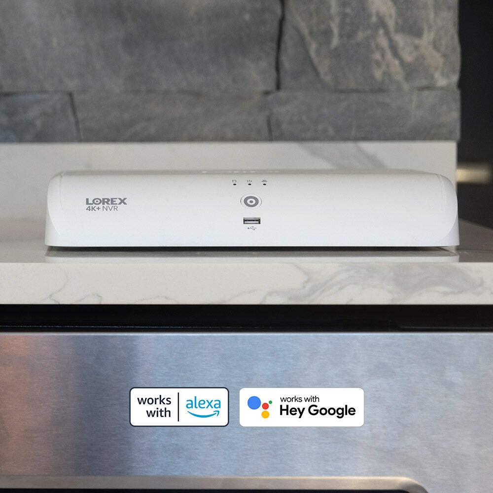 Lorex 4K+12MP 16 Camera Capable (8 Wired + 8 Fusion Wi-Fi) NVR - Open Box