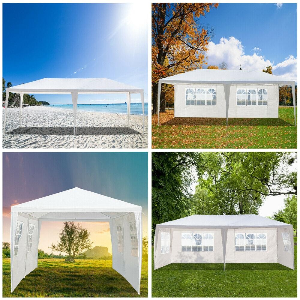 Outdoor 10'x20'Canopy Party Wedding Tent Gazebo Pavilion Cater Events