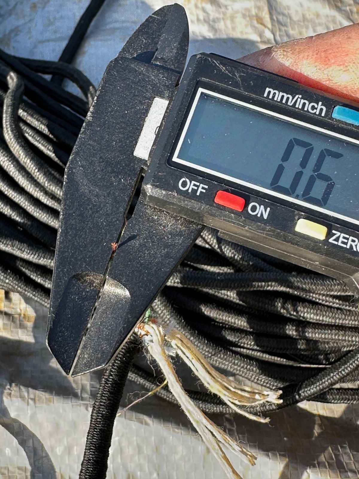 1 meter Siemens 1930s 4-Core Fabric Cable 22AWG Copper Berlin Rare