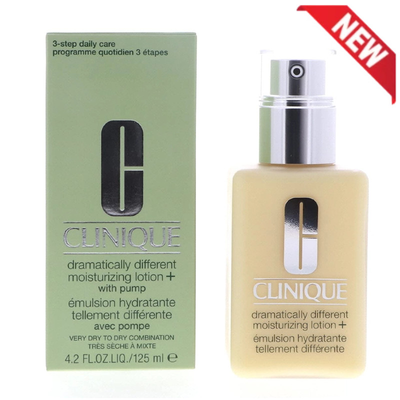 CLINIQUE DRAMATICALLY DIFFERENT MOISTURIZING LOTION WITH PUMP 4.2 OZ  NEW IN BOX