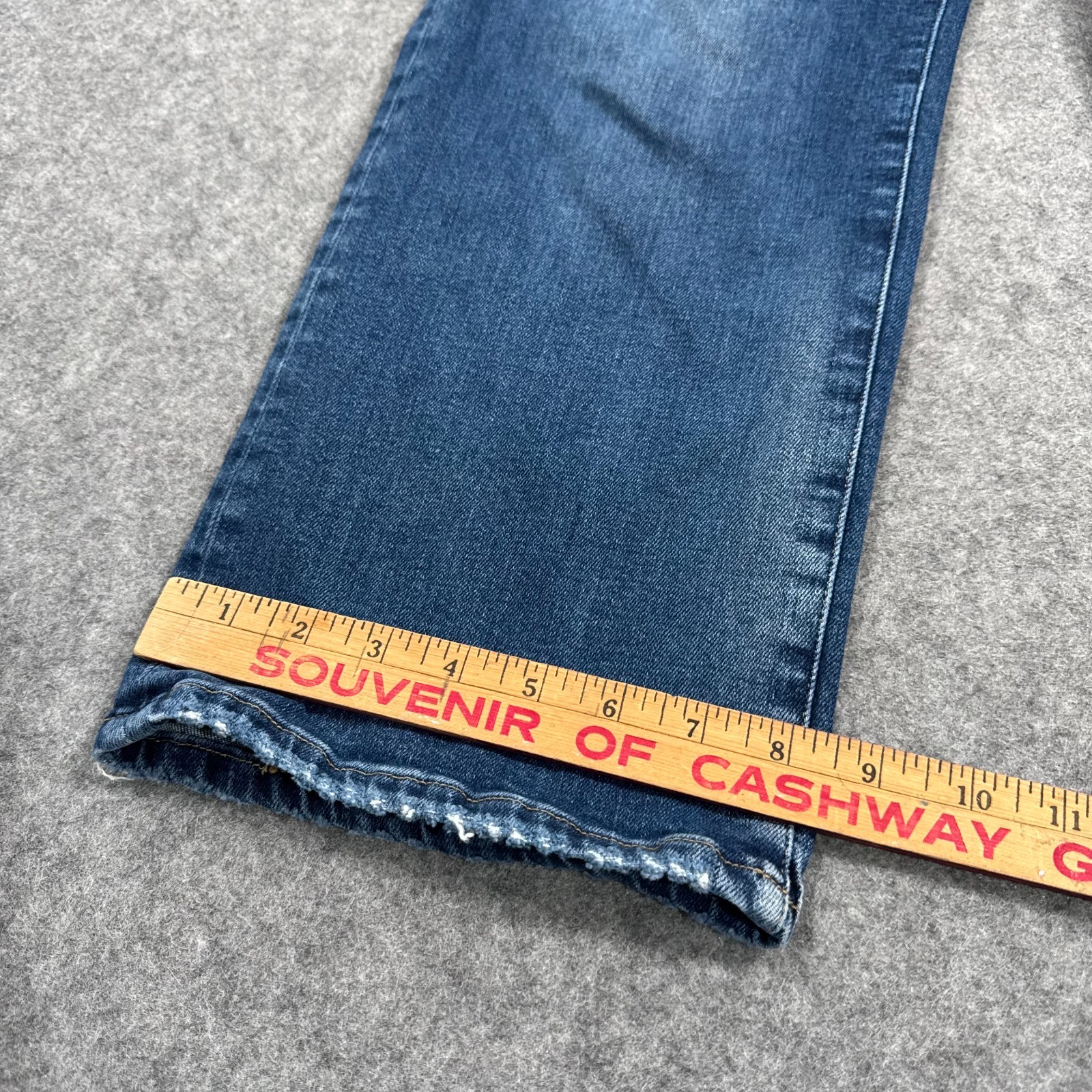 Good American Blue Denim Good Straight Compression Jeans Women's Size 20